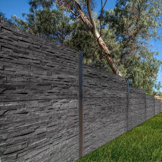 Completed retaining walls project